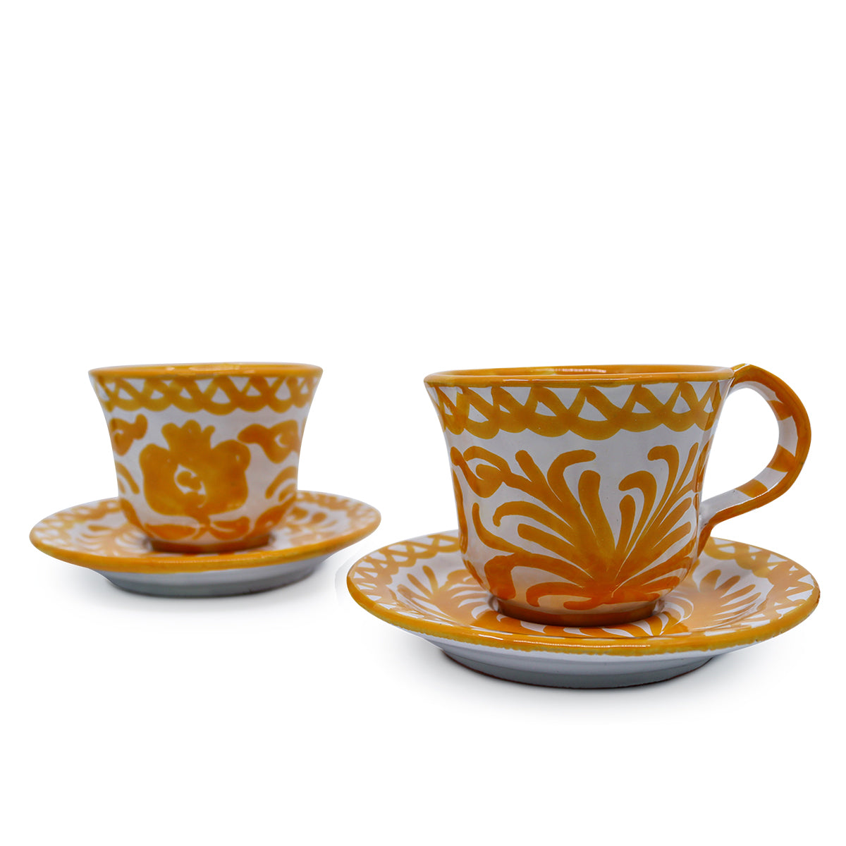 Tea Cup Set - Yellow