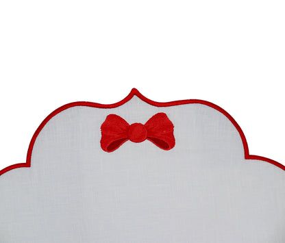 Candy Christmas Linen Placemats