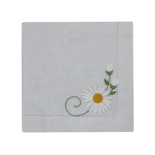 Daisy Linen Dinner Napkins