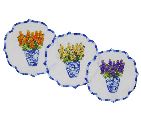 Mimosa Linen Cocktail Napkins