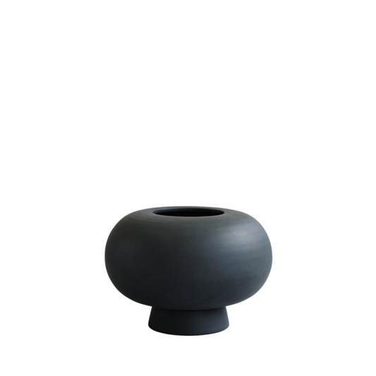 Kabin Vase Fat - Black