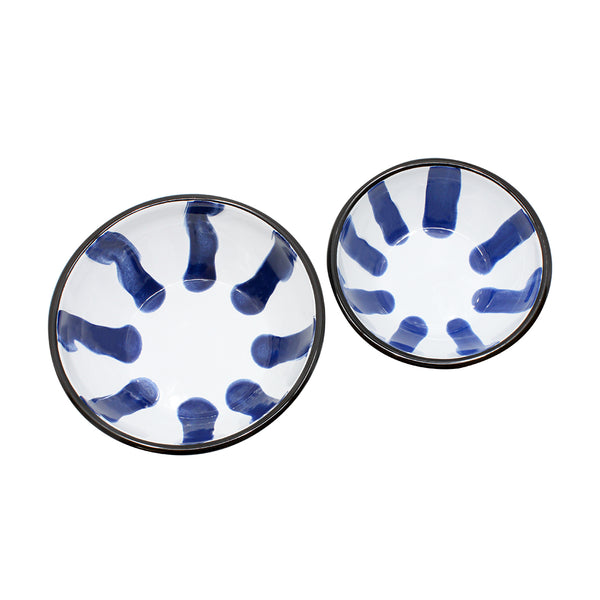 A Little Color Salad Bowl Set - Blue