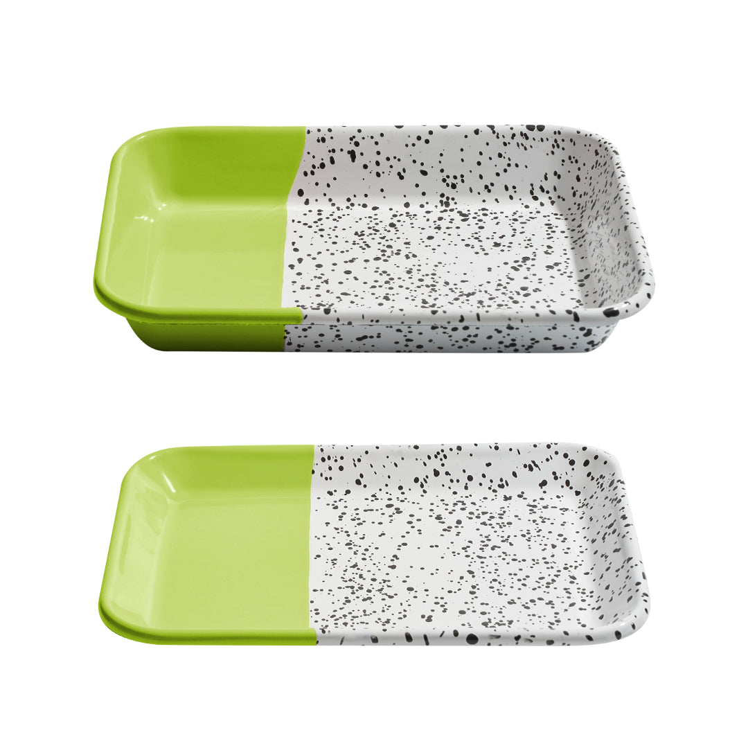 Mind Pop Serving Tray Set - Lime