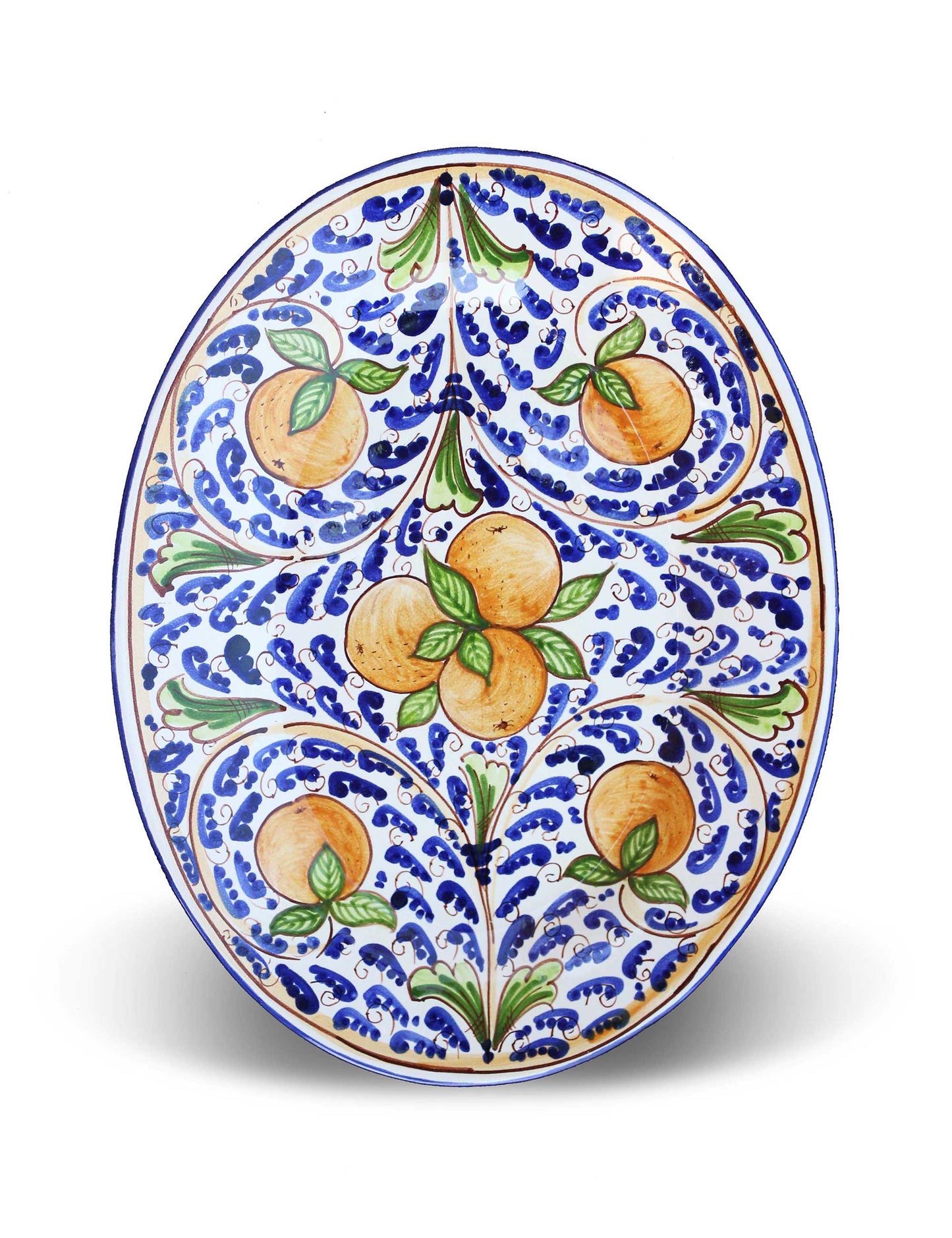 Orange Serving Plate