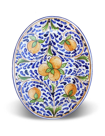Orange Serving Plate