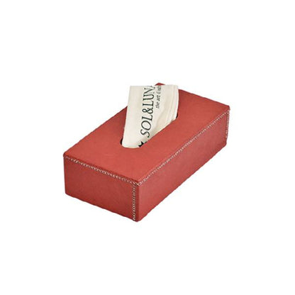 Tissue Box Cover - Red
