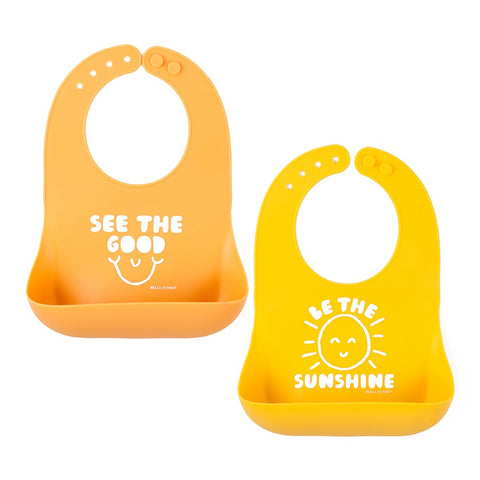 See the Good & Be the Sunshine Bibs