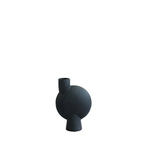 Sphere Vase Medio- Black