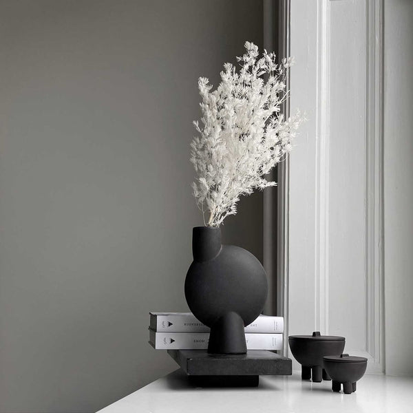 Sphere Vase Bubl Medio - Coffee
