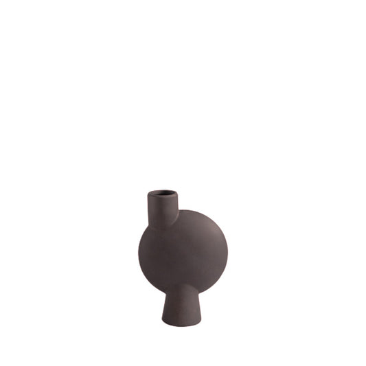 Sphere Vase Bubl Medio - Coffee