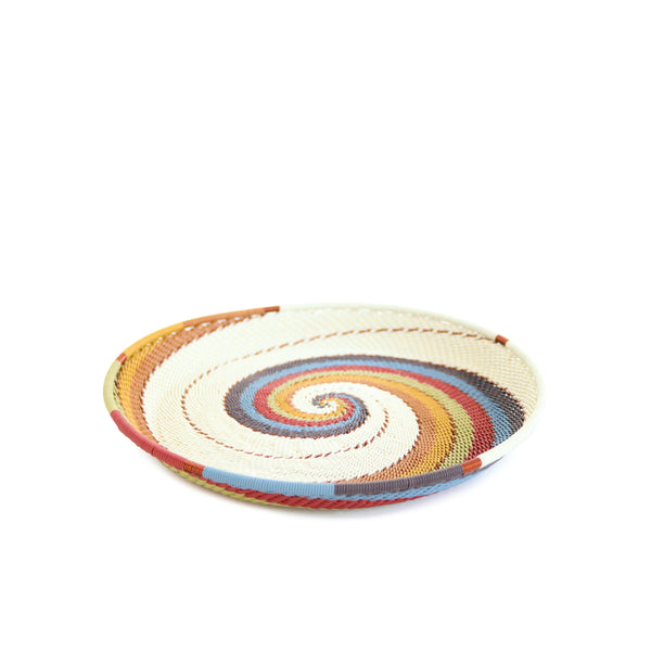 Small Round Tray - Mountain Rainbow