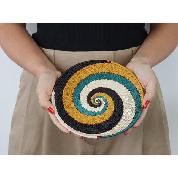 Small Round Tray - Sanseveria