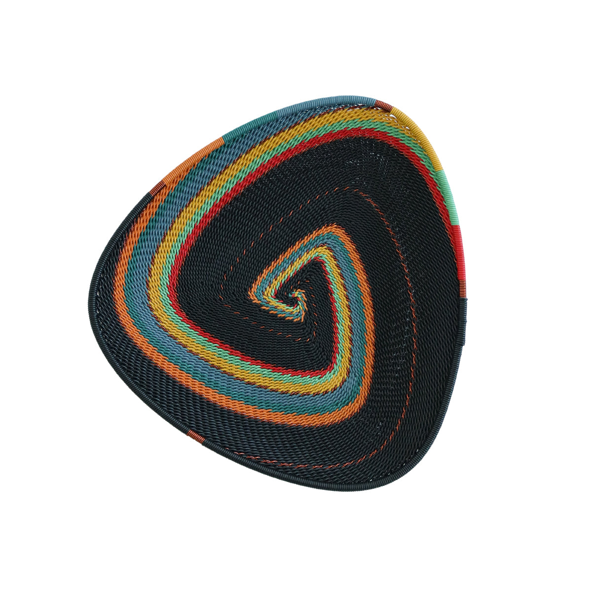Triangle Plate - Zulu Rainbow