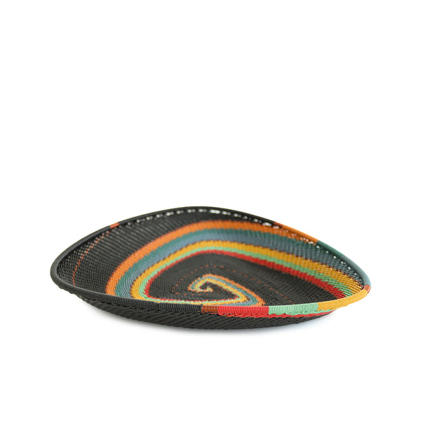 Triangle Plate - Zulu Rainbow