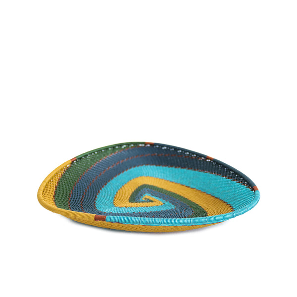 Triangle Plate - Kingfisher