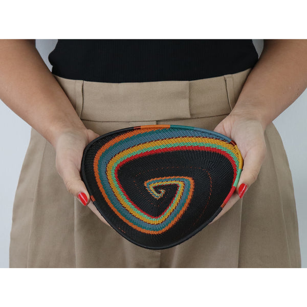 Triangle Plate - Zulu Rainbow