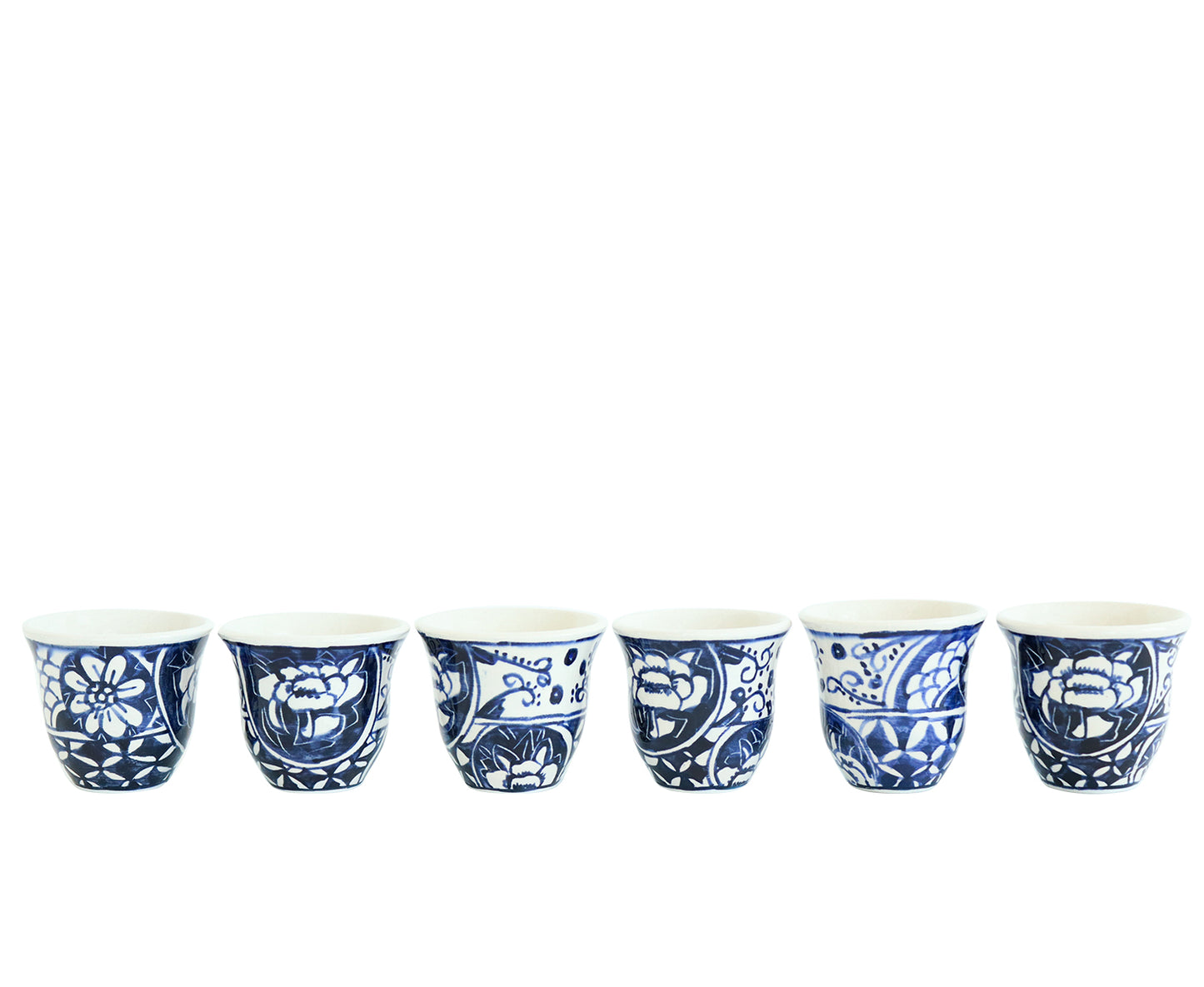Mira Blue Cup Set