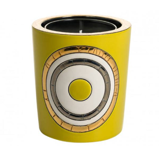 Geo Candle - Yellow