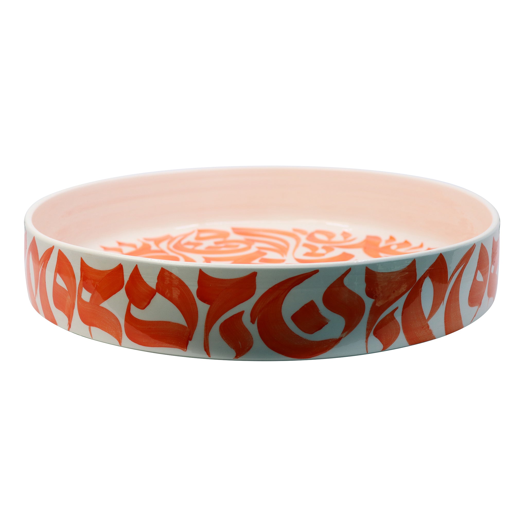 Large Plate - Orange