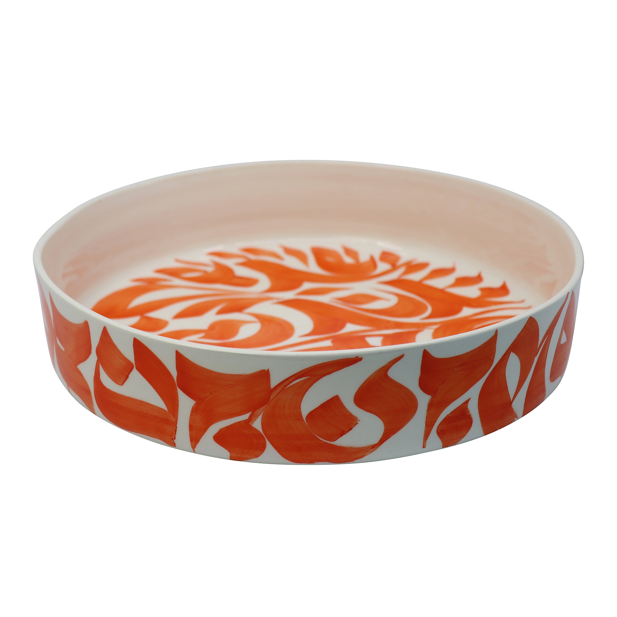 Large Salad Bowl - Orange