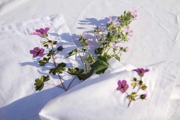Purple Mallow Placemats